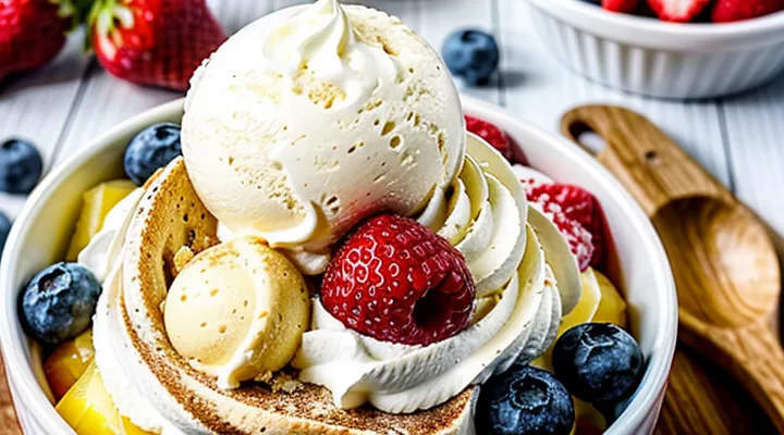 Мороженое: рецепты с добавками из фруктов, ягод, сиропов и кремов